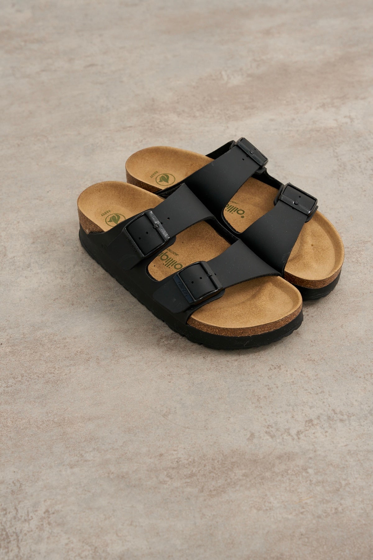 כפכפי אריזונה פלקס פלטפורם שחור