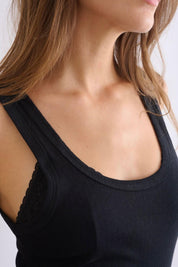 גופיית סבא גליה פוינטל שחורה