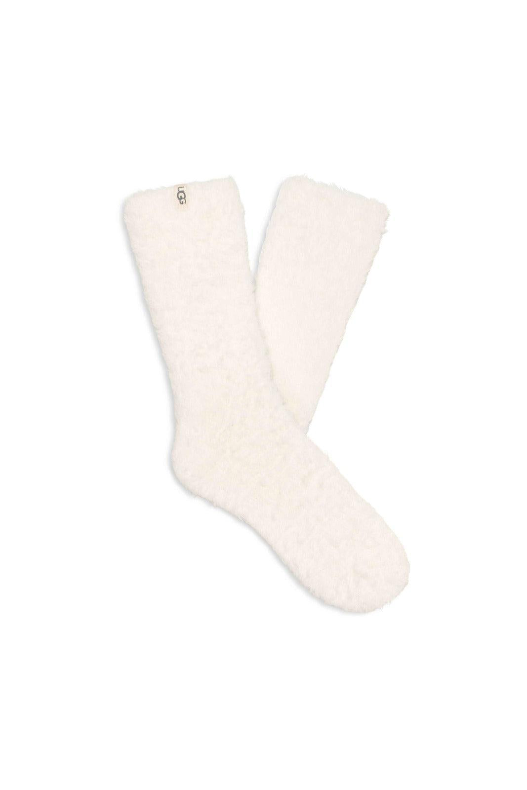 UGG TEDDI COZY גרבי סריג ריב רך שמנת