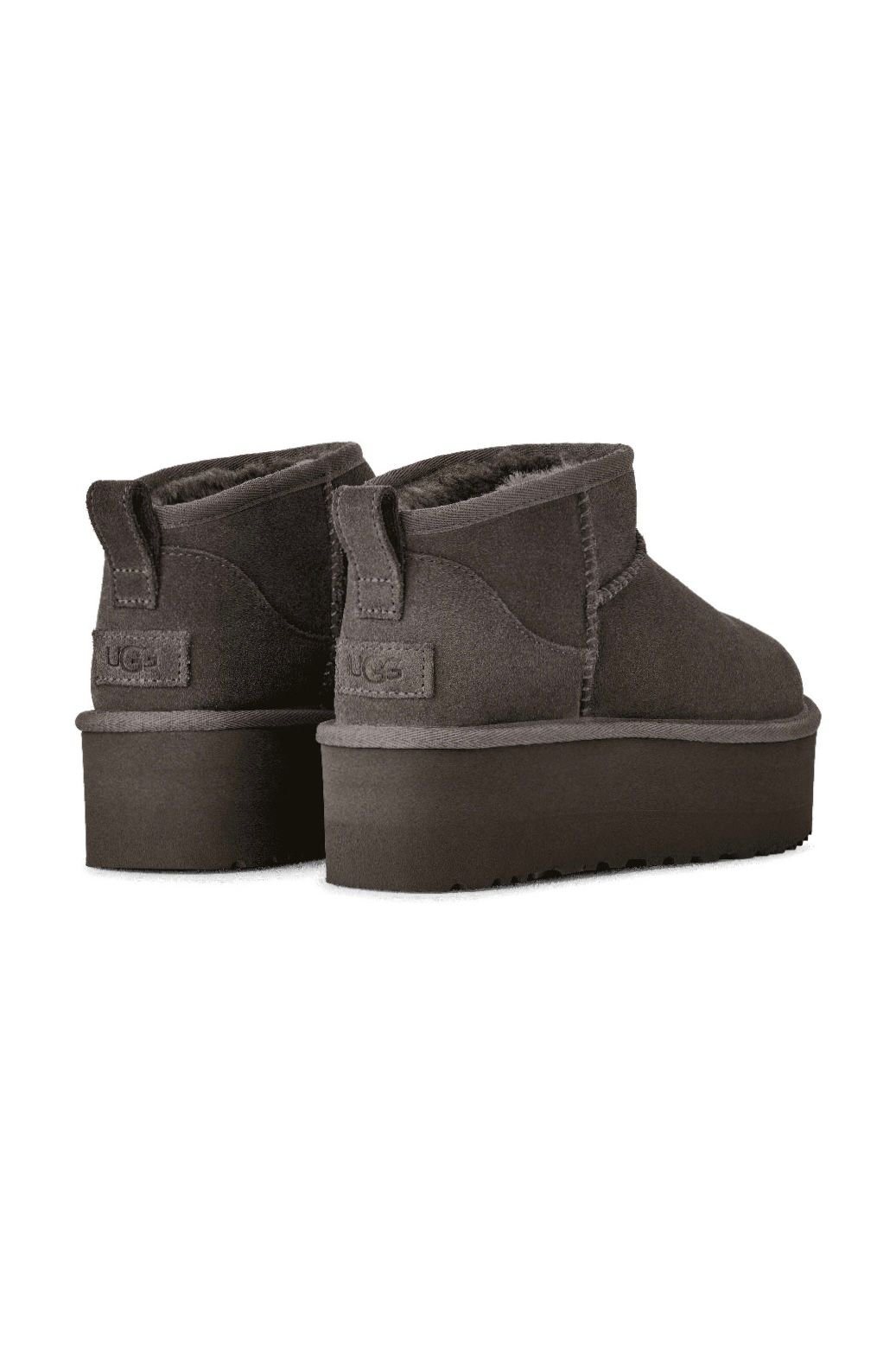 מגפוני UGG דגם קלאסיק אולטרה מיני CHE פלטפורם אפור