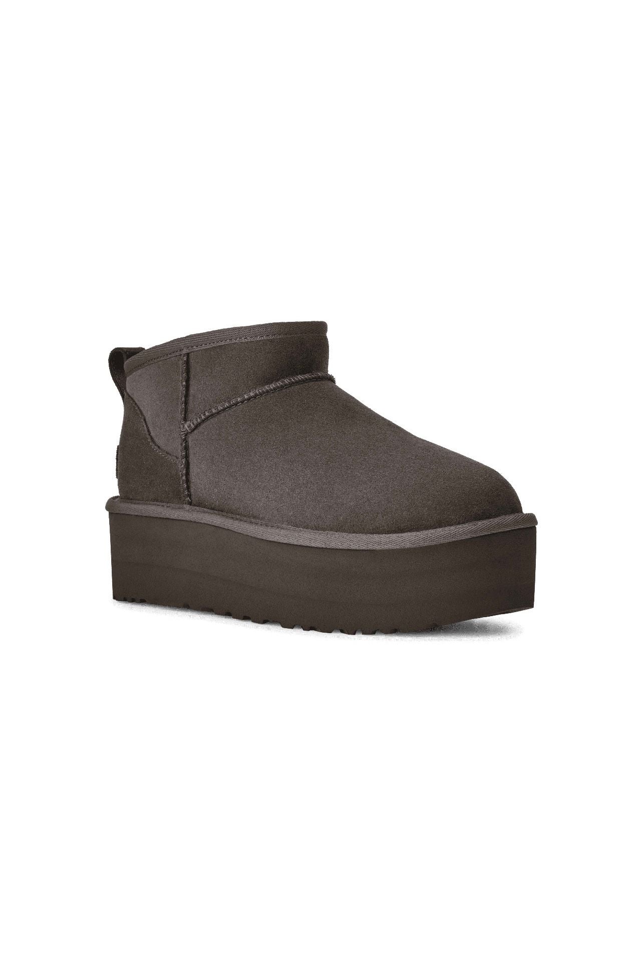 מגפוני UGG דגם קלאסיק אולטרה מיני CHE פלטפורם אפור