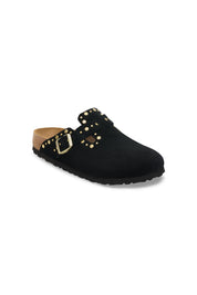 כפכפי בירקנשטוק דגם בוסטון ריבט בורדר שחור