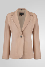 מעיל עור בז׳ NOIAN SUEDE BLAZER