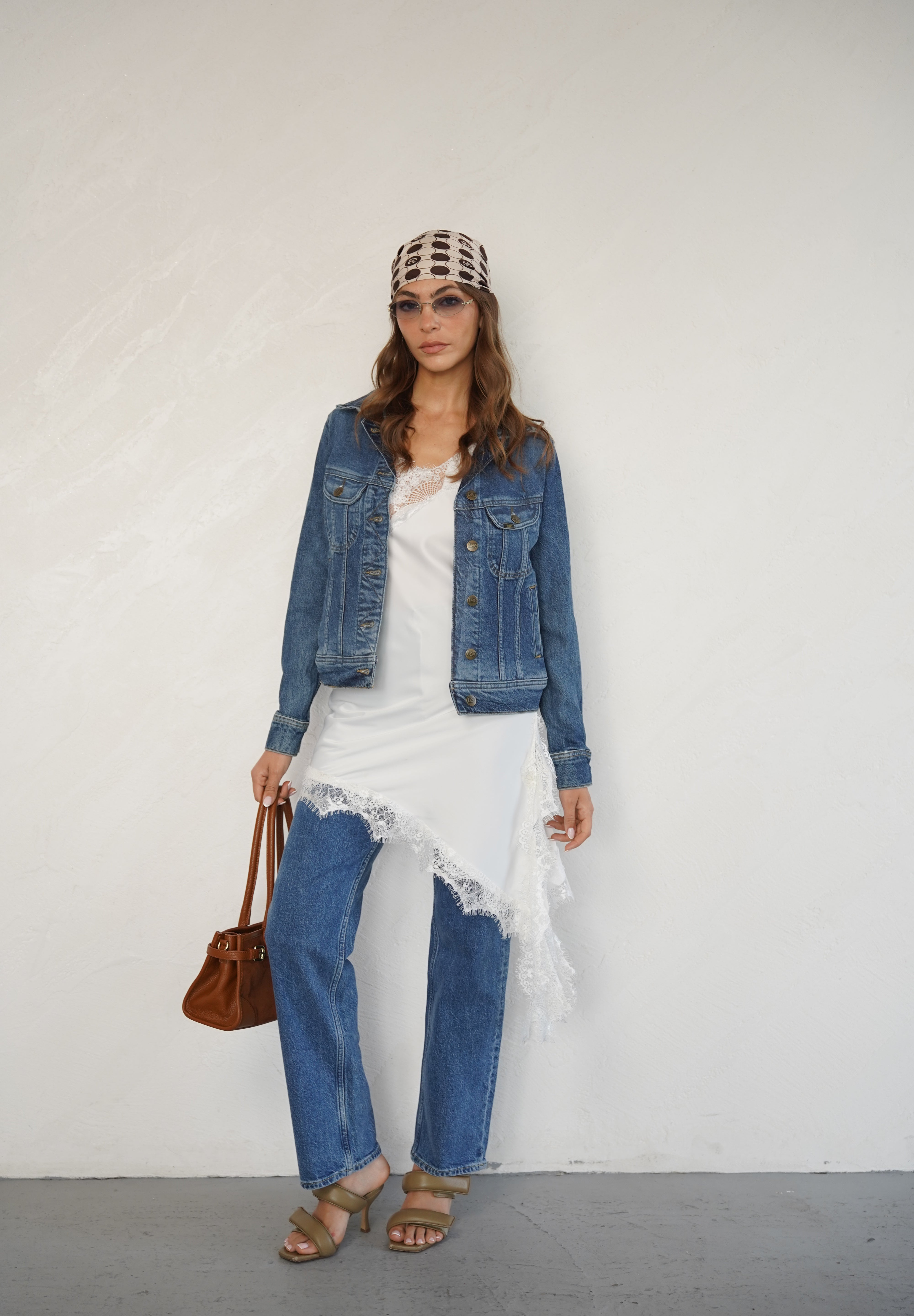 LEE ג'ינס דגם RIDER JACKET CLASSIC INDIGO