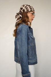 LEE ג'ינס דגם RIDER JACKET CLASSIC INDIGO