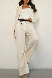 מכנס לומינה מחויט בוקסר בז