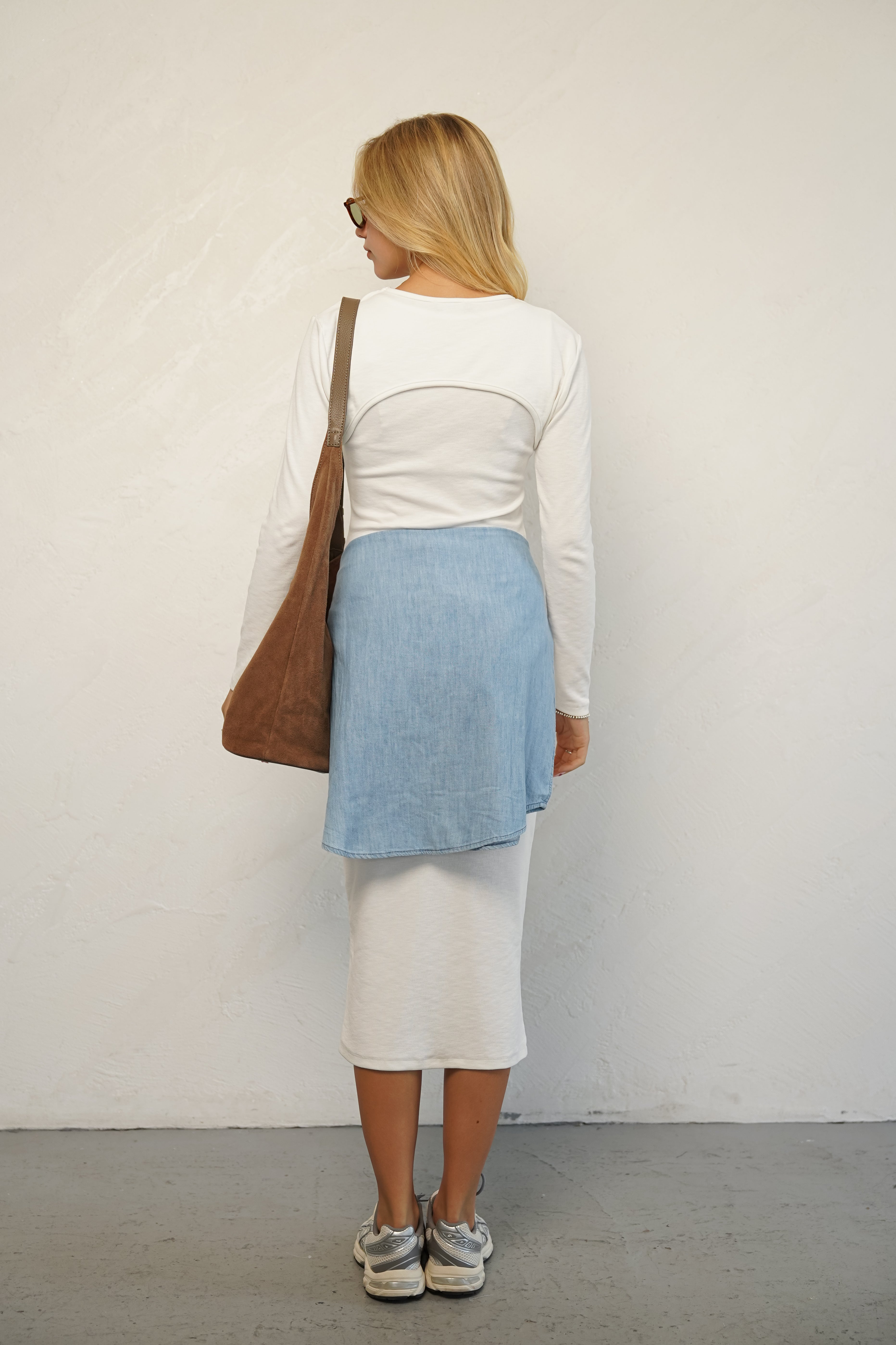 שמלת ג׳ויה לבנה