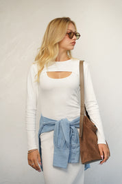 שמלת ג׳ויה לבנה