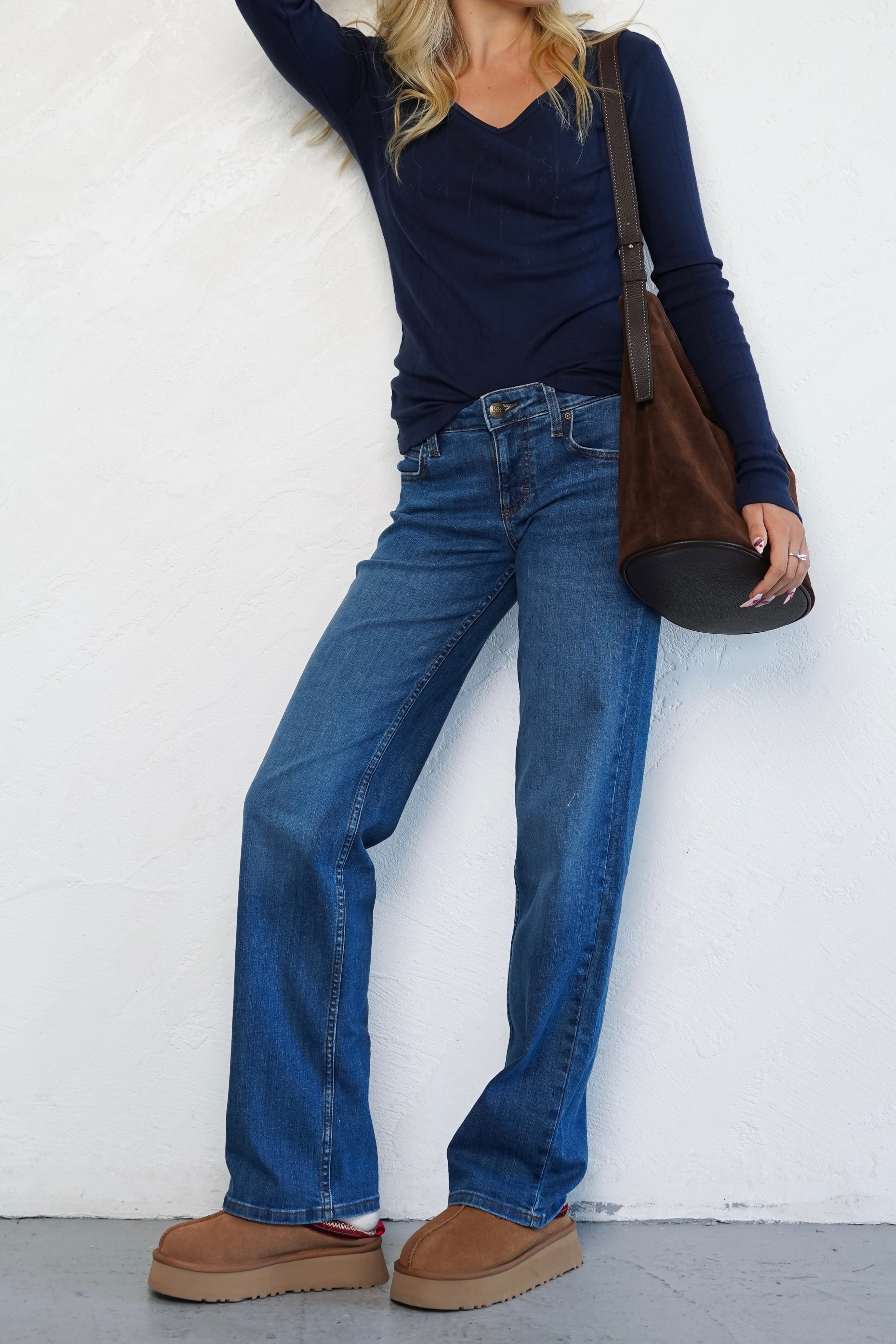 LEE ג׳ינס ZOE JUST BLAZE