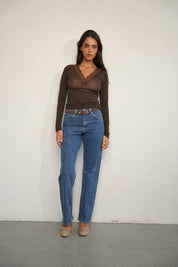 LEE ג׳ינס RIDER CASSIC MEDIUM BLUE