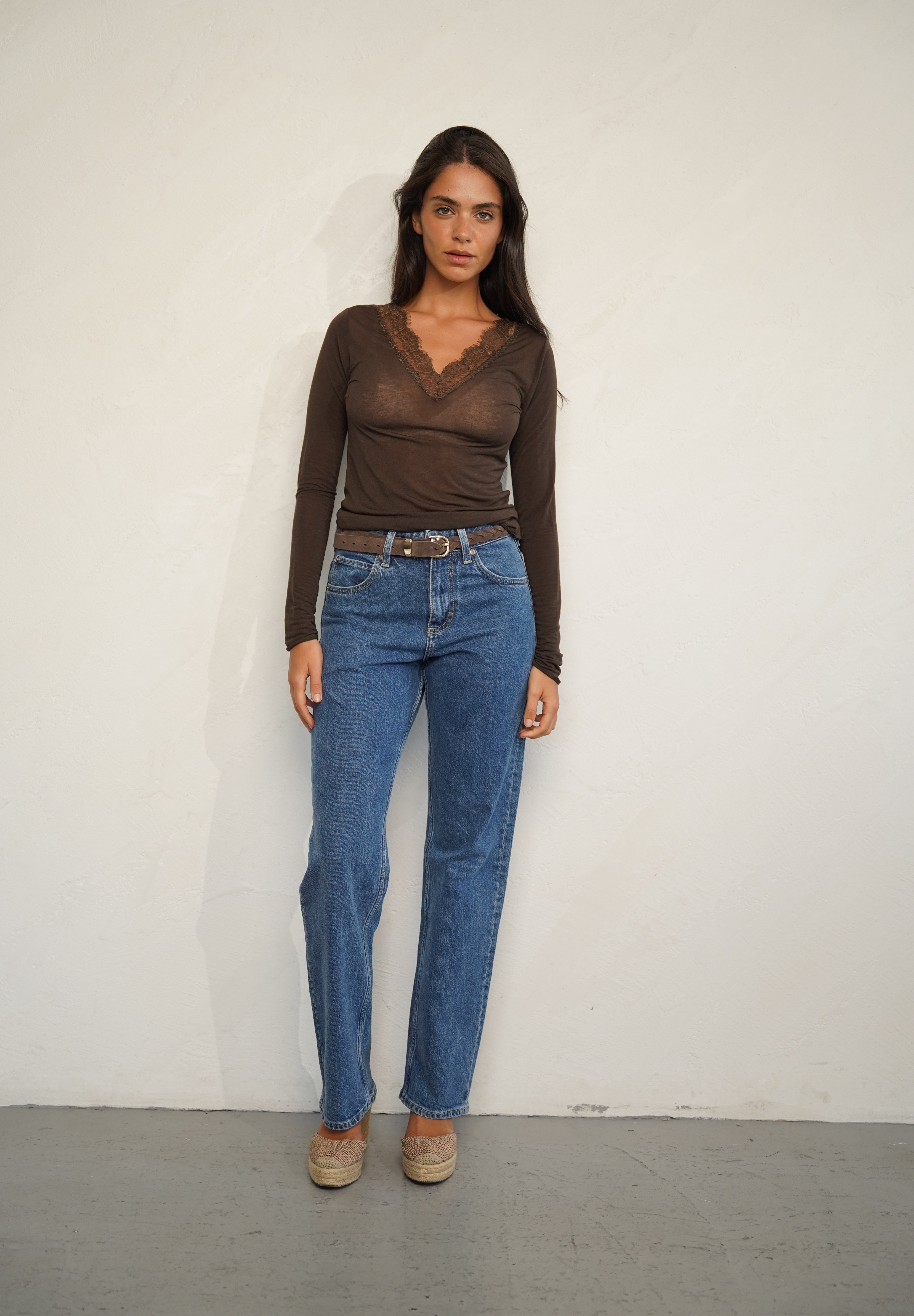 LEE ג׳ינס RIDER CASSIC MEDIUM BLUE