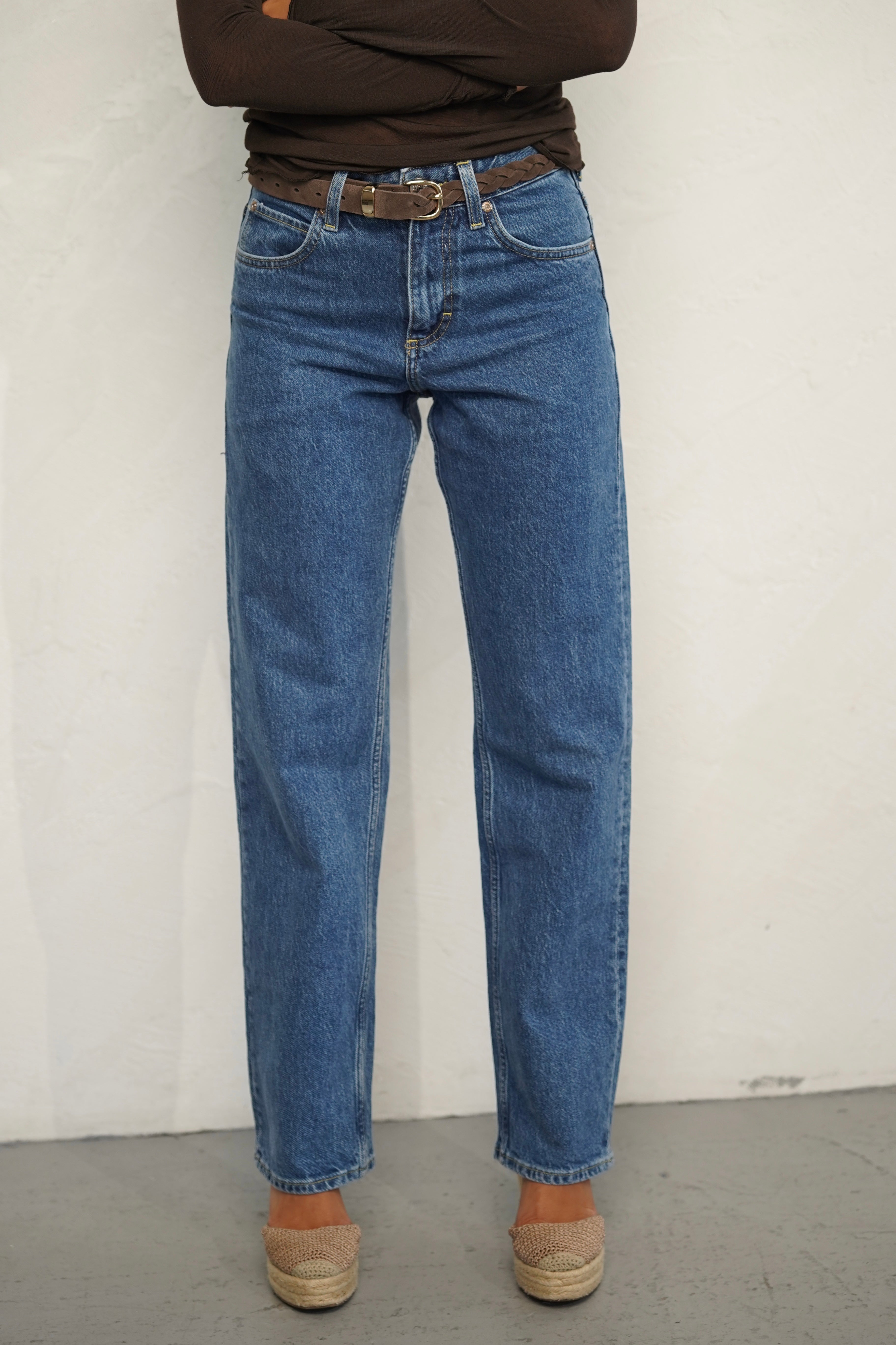 LEE ג׳ינס RIDER CASSIC MEDIUM BLUE