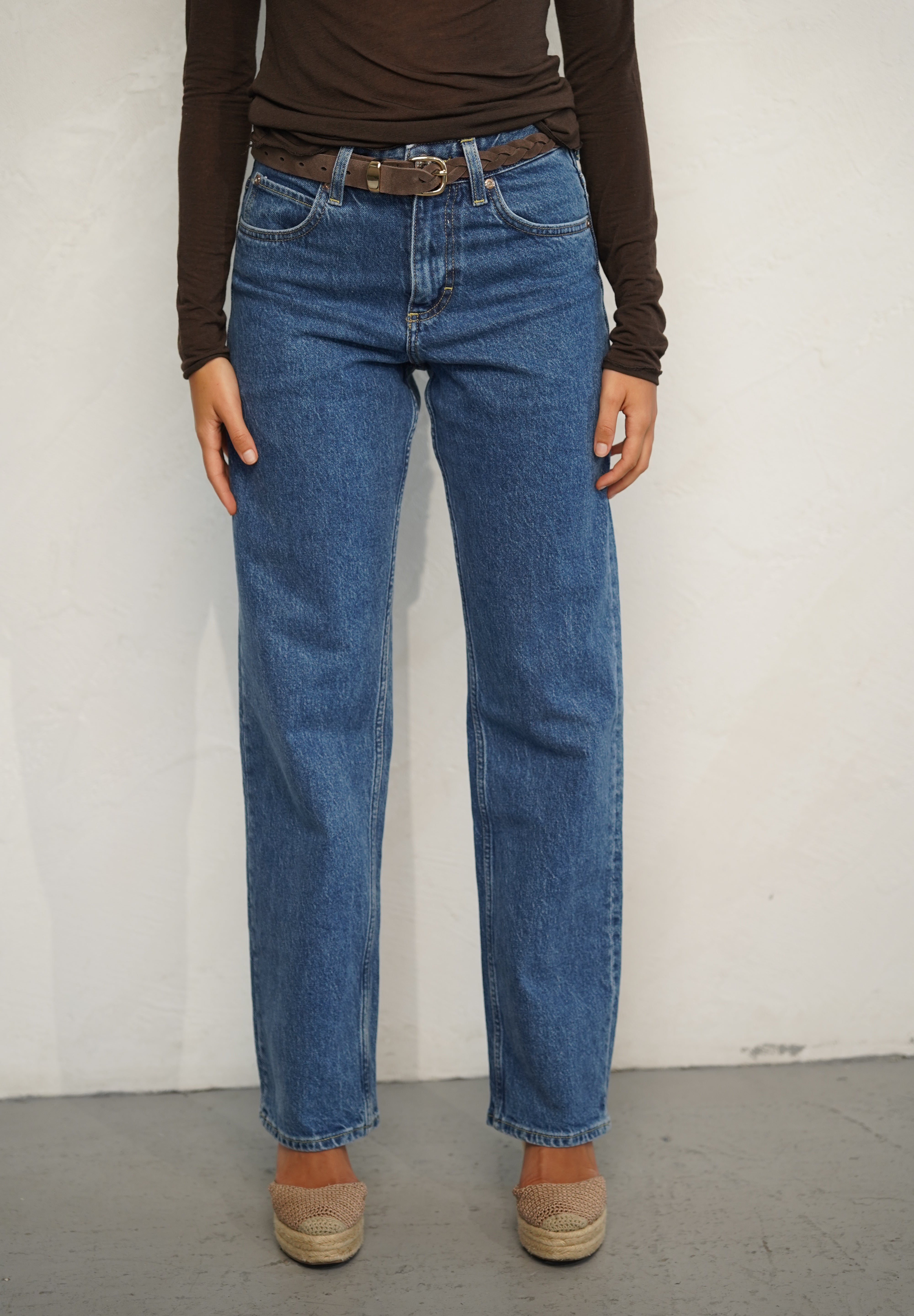 LEE ג׳ינס RIDER CASSIC MEDIUM BLUE