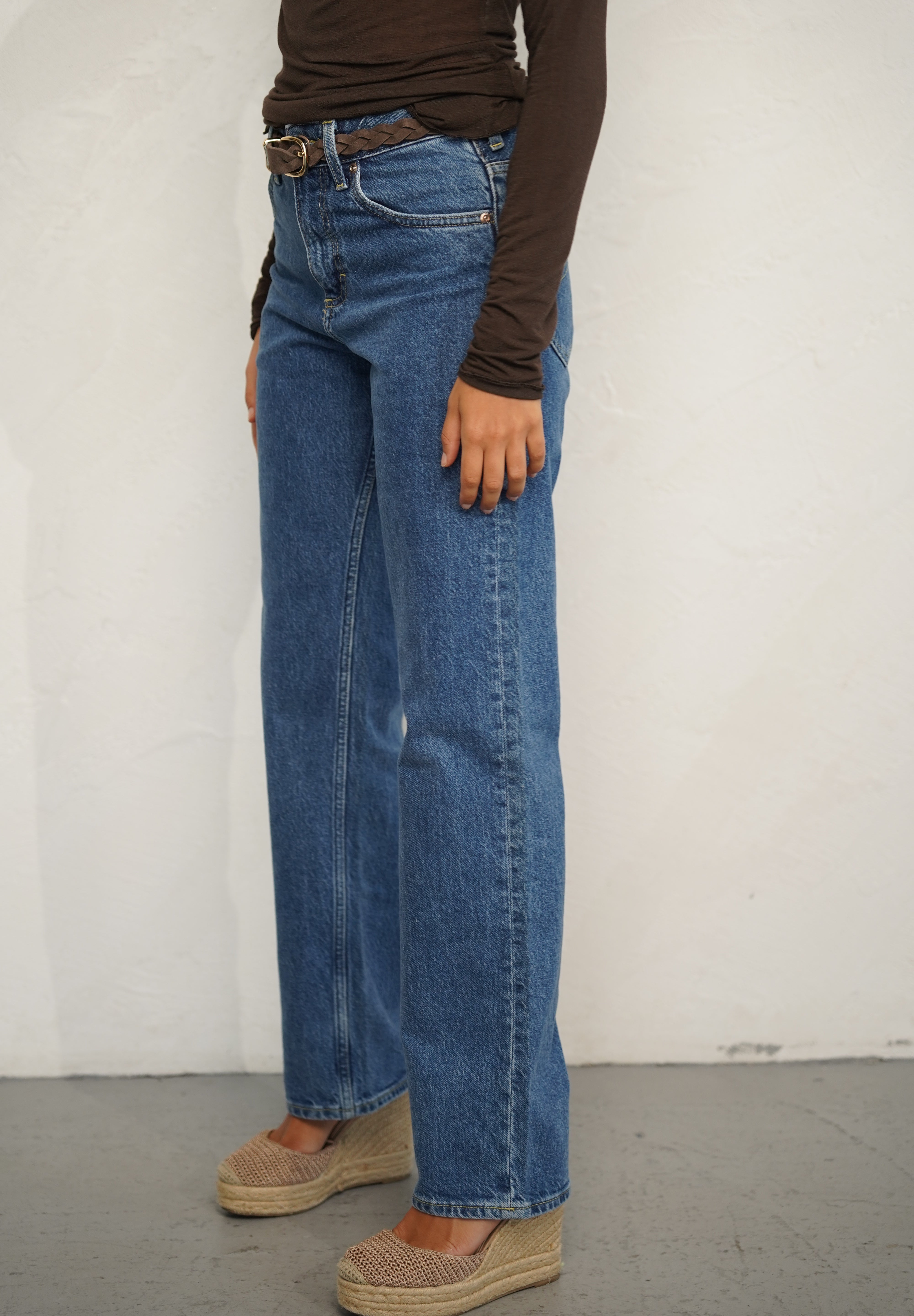 LEE ג׳ינס RIDER CASSIC MEDIUM BLUE