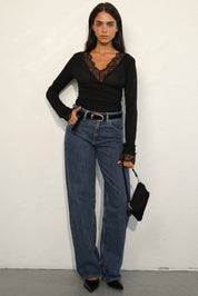 LEE ג׳ינס RIDER LOOSE SHARP POINT