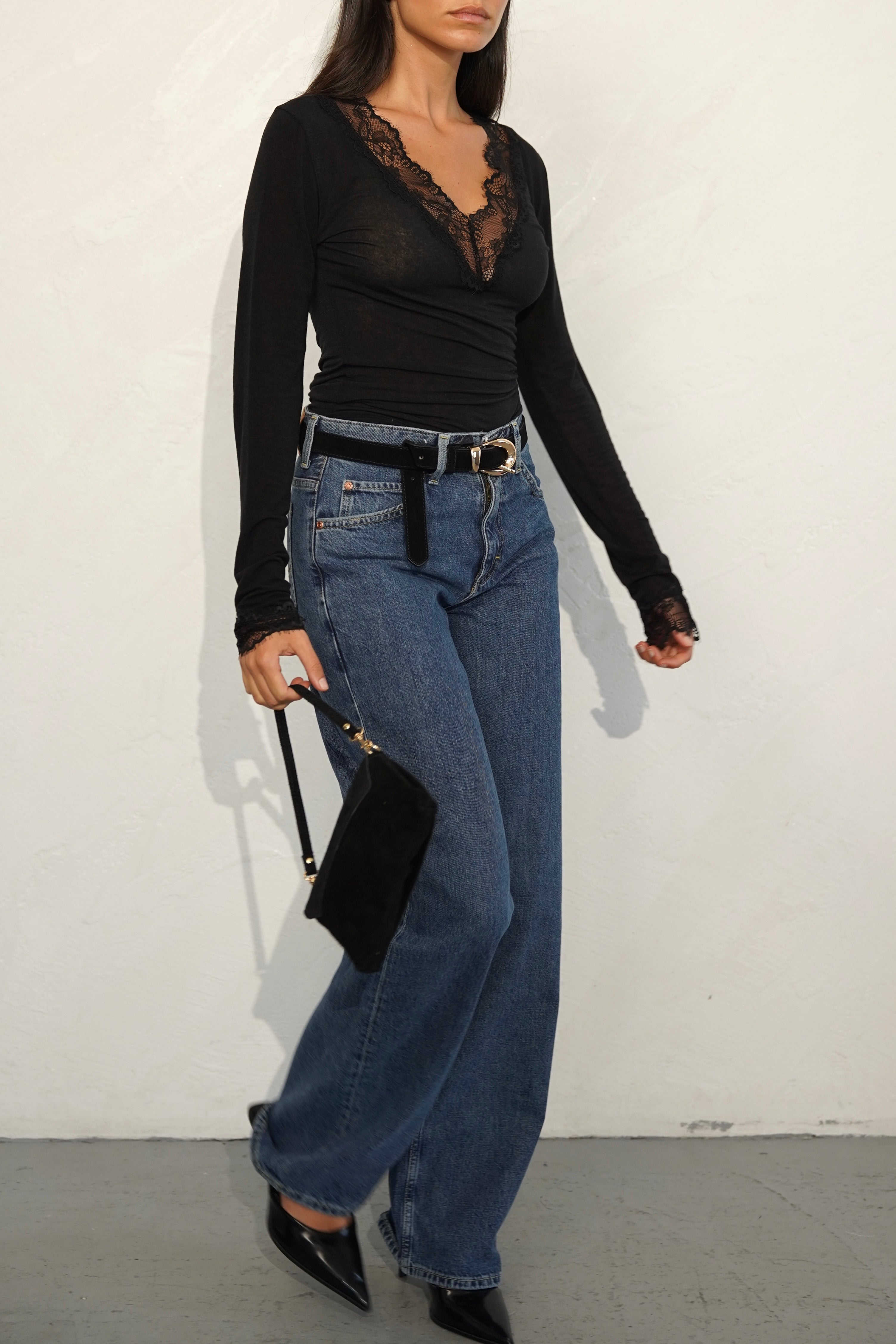 LEE ג׳ינס RIDER LOOSE SHARP POINT