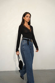 LEE ג׳ינס RIDER LOOSE SHARP POINT