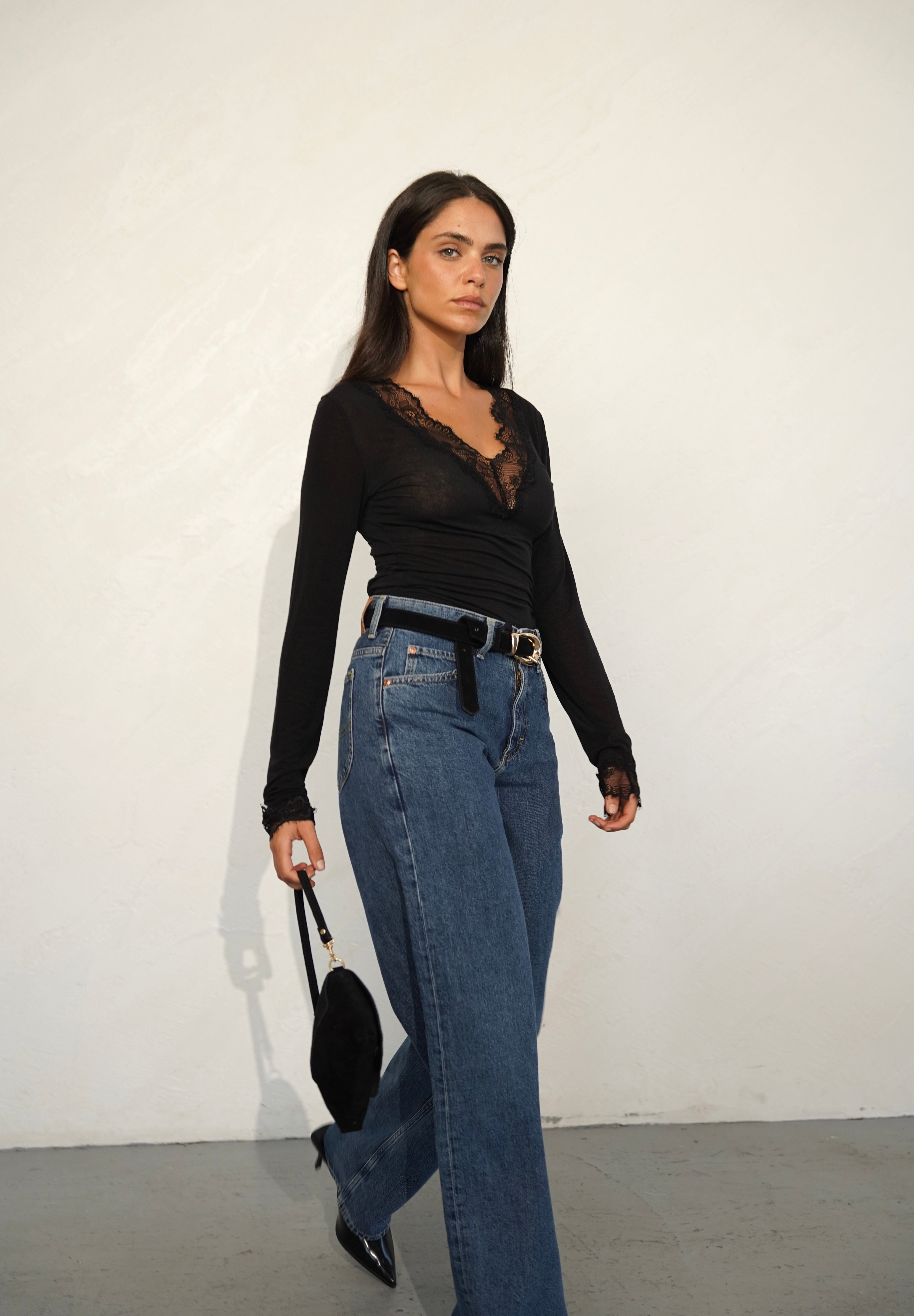 LEE ג׳ינס RIDER LOOSE SHARP POINT