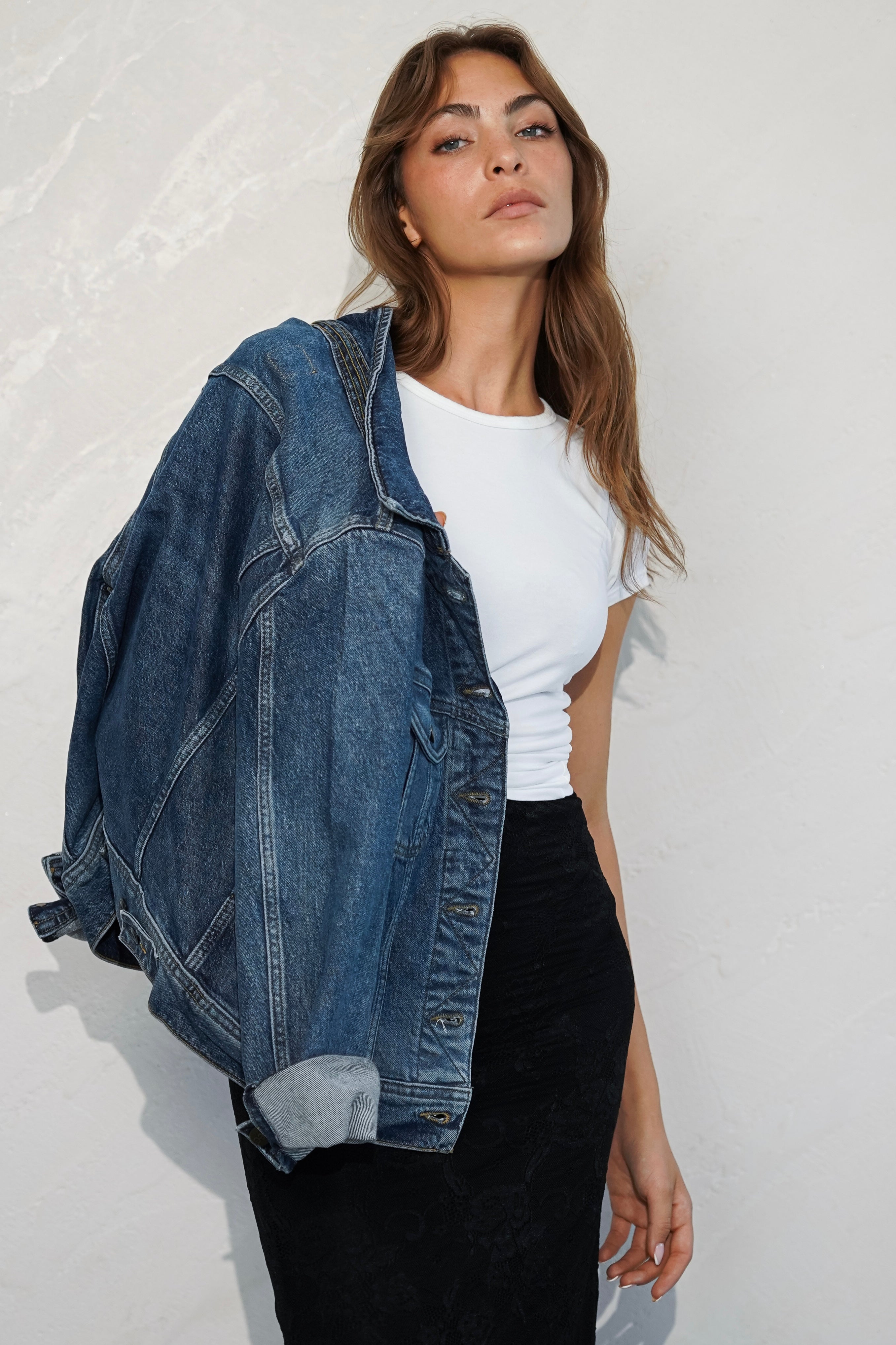 חולצת ניקי בייסיק רומא לבנה