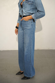 LEE ג׳ינס STELLA BLUE KOI