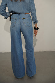 LEE ג׳ינס STELLA BLUE KOI