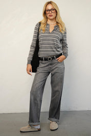 UTR ג׳ינס LATITE SMOKY GREY