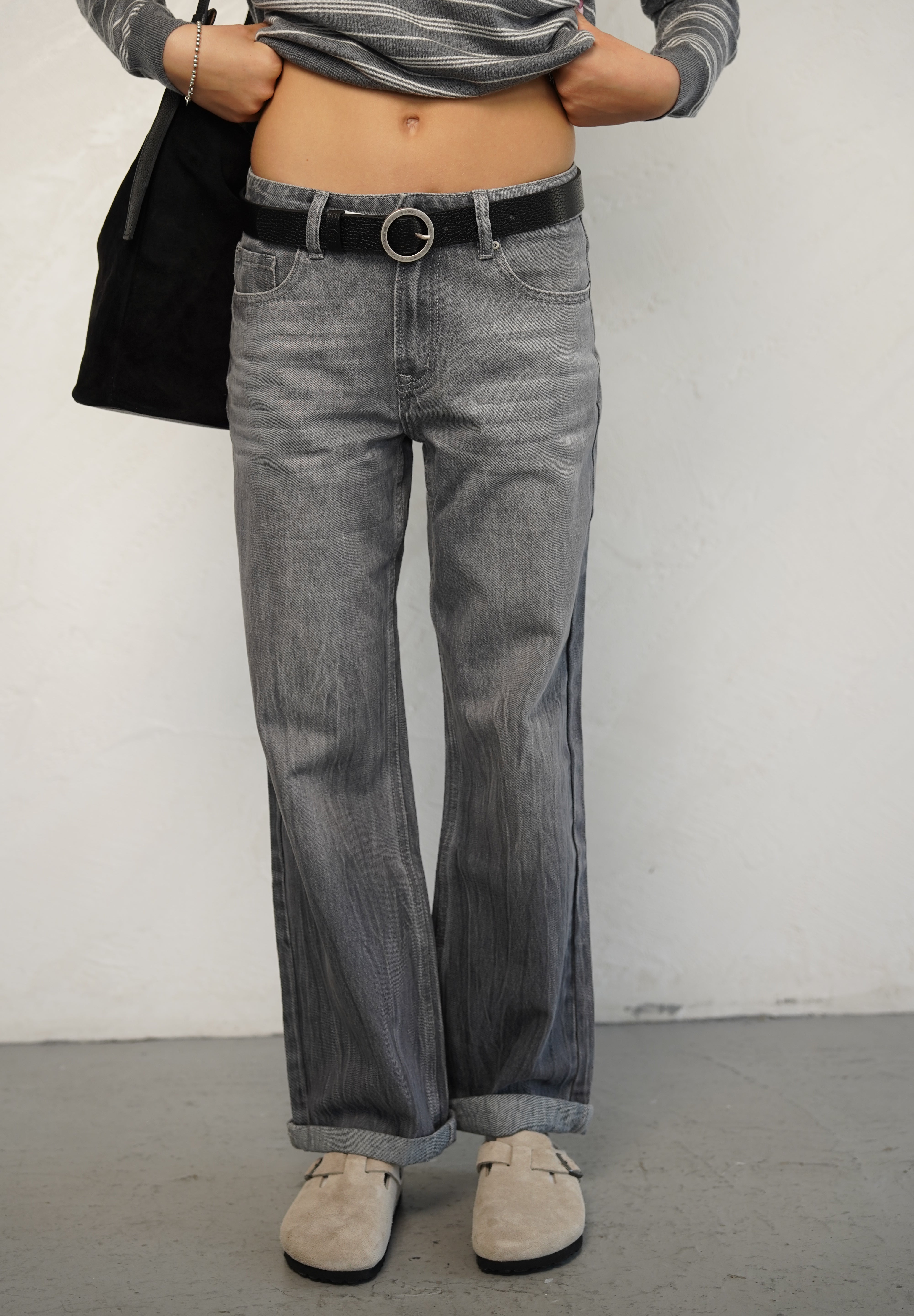 UTR ג׳ינס LATITE SMOKY GREY