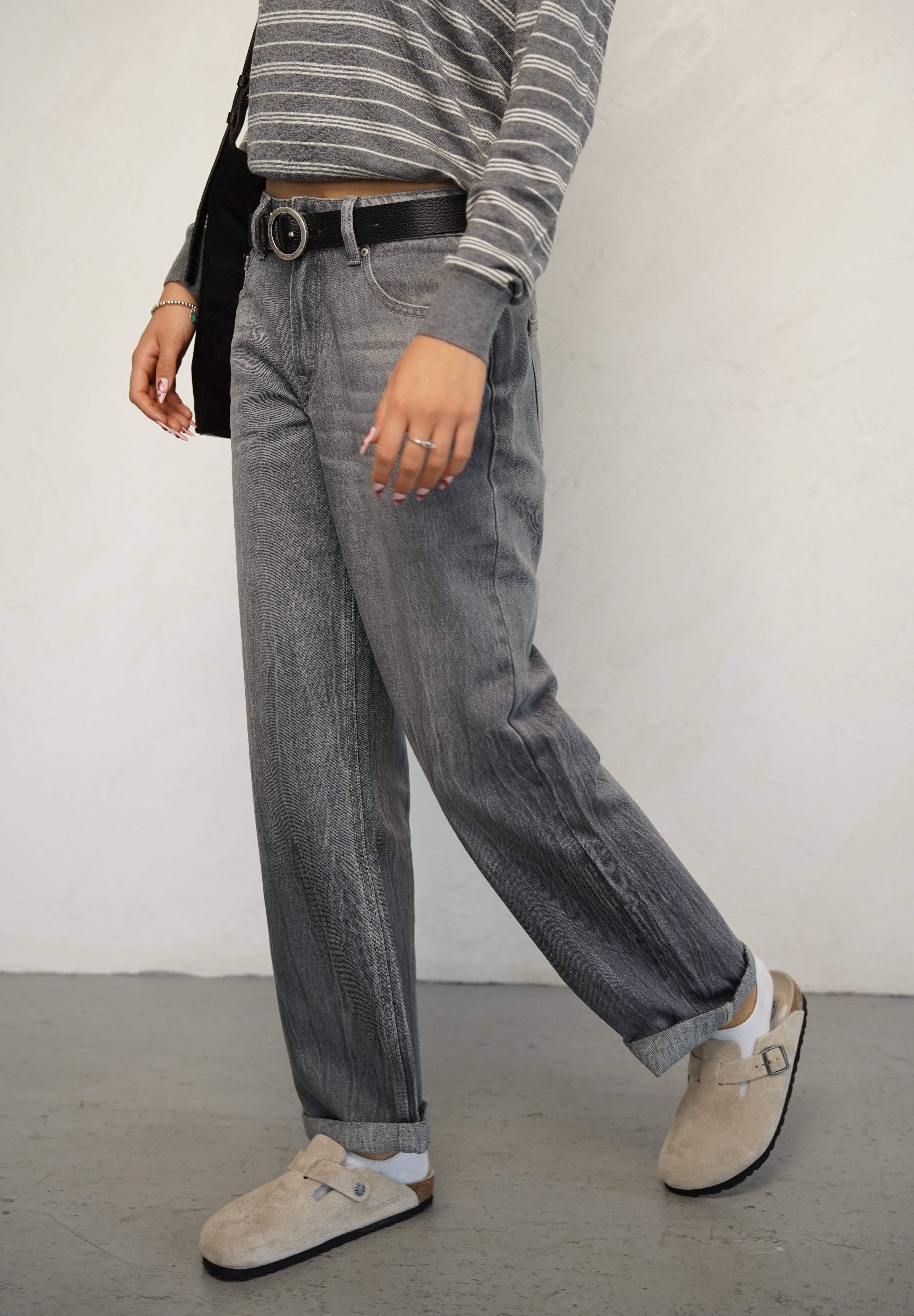 UTR ג׳ינס LATITE SMOKY GREY