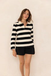 חולצת פולו פסים