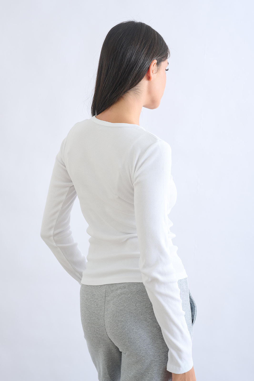 חולצת ריב ניקי לבן