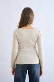 חולצת ריב ניקי בז