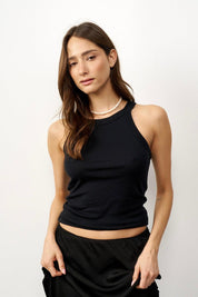 גופיית קולר מוס שחור