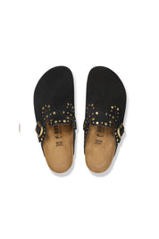 כפכפי בירקנשטוק דגם בוסטון ריבט בורדר שחור