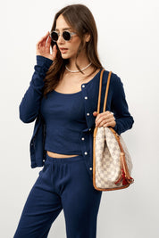 קרדיגן ניקי בלה כחול