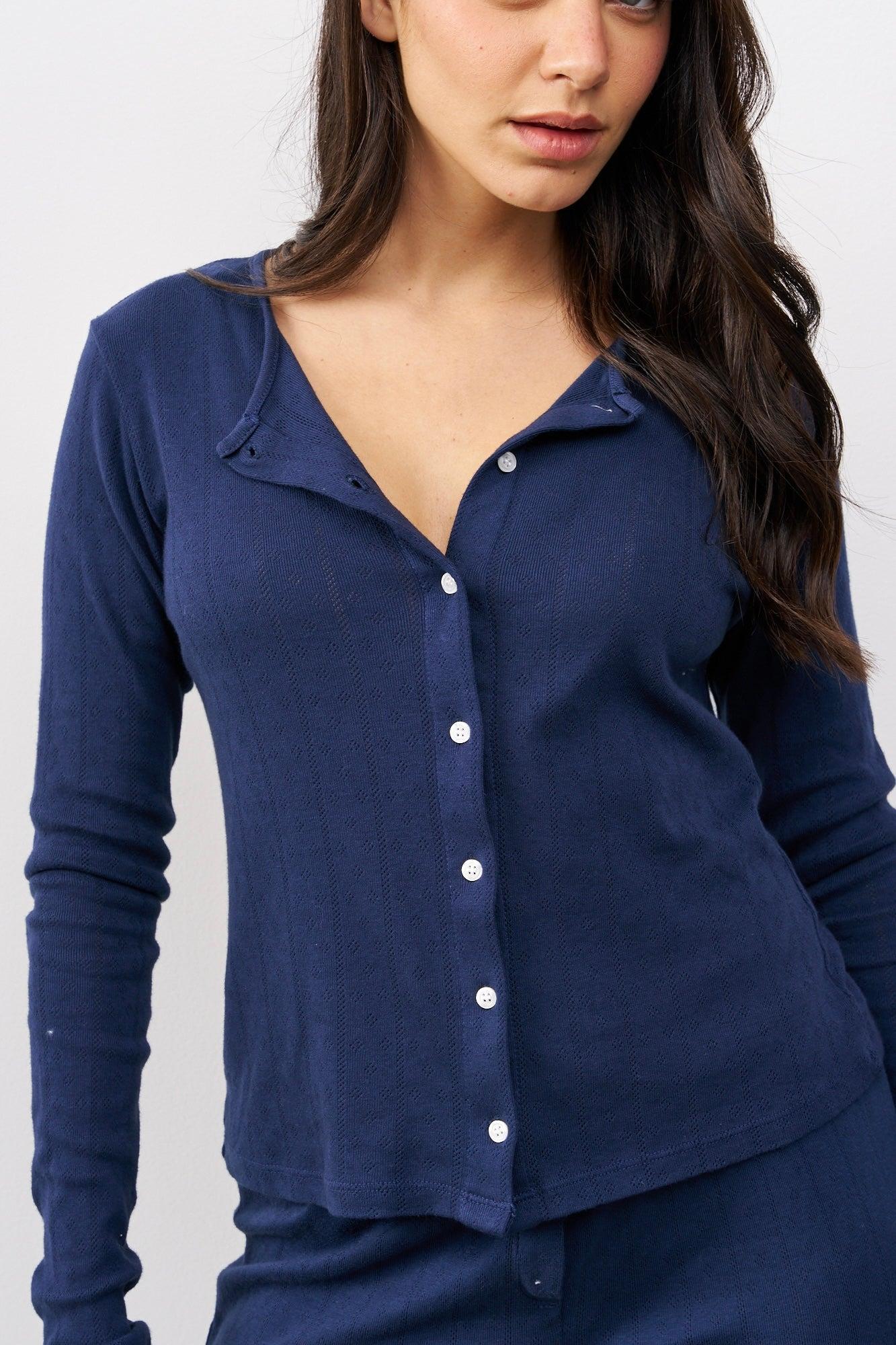 קרדיגן ניקי בלה כחול