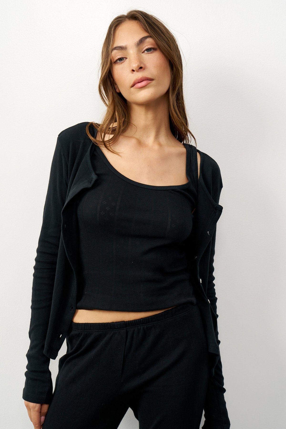 קרדיגן ניקי בלה שחור