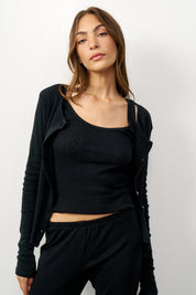 קרדיגן ניקי בלה שחור