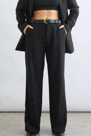 מכנסי ליז שחור