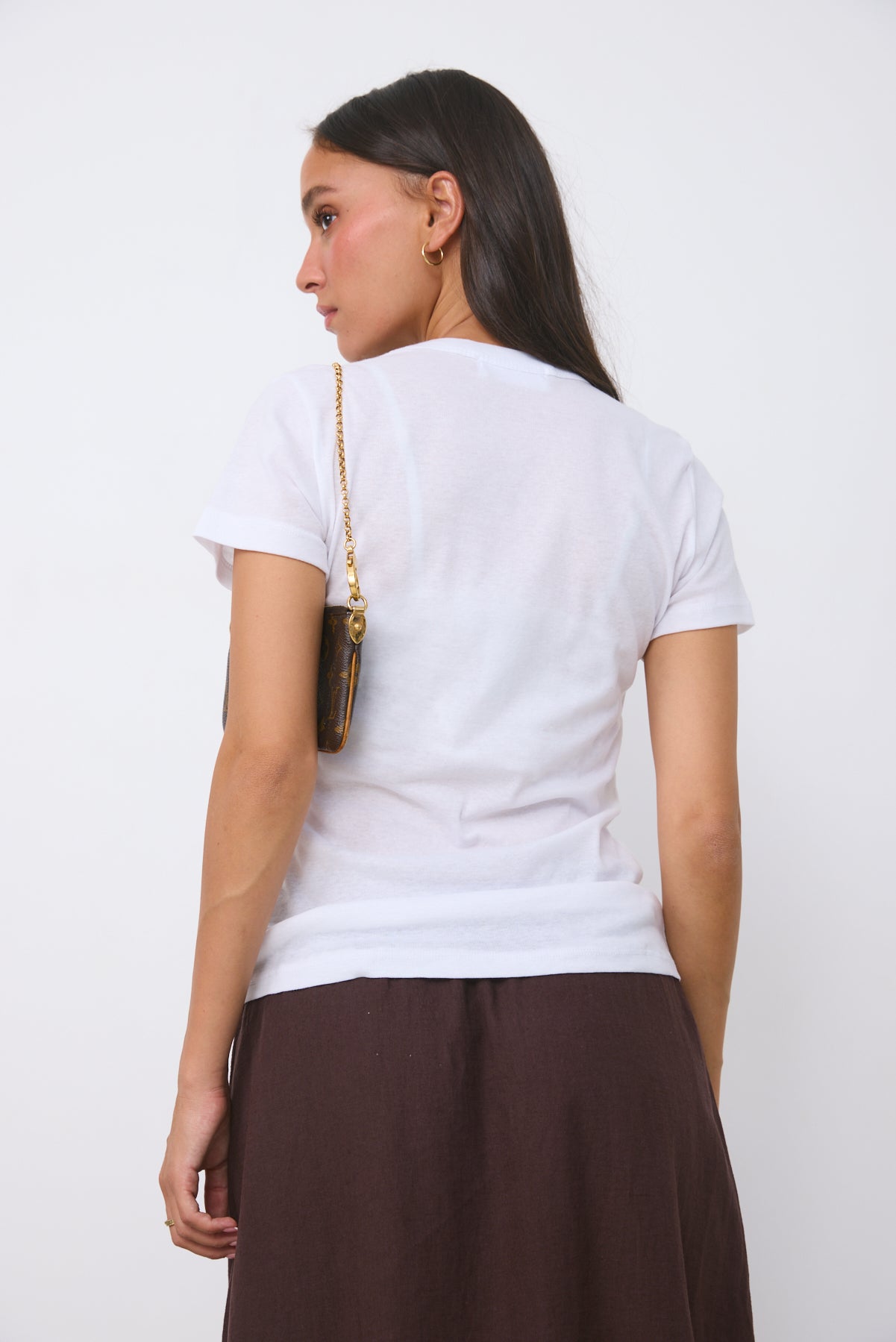 חולצת ניקי מוס לבנה