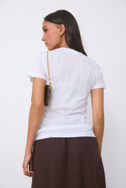 חולצת ניקי מוס לבנה