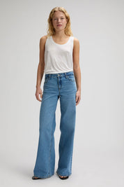 LEE ג'ינס HOPE MID RISE BAGGY TINTED BLUE