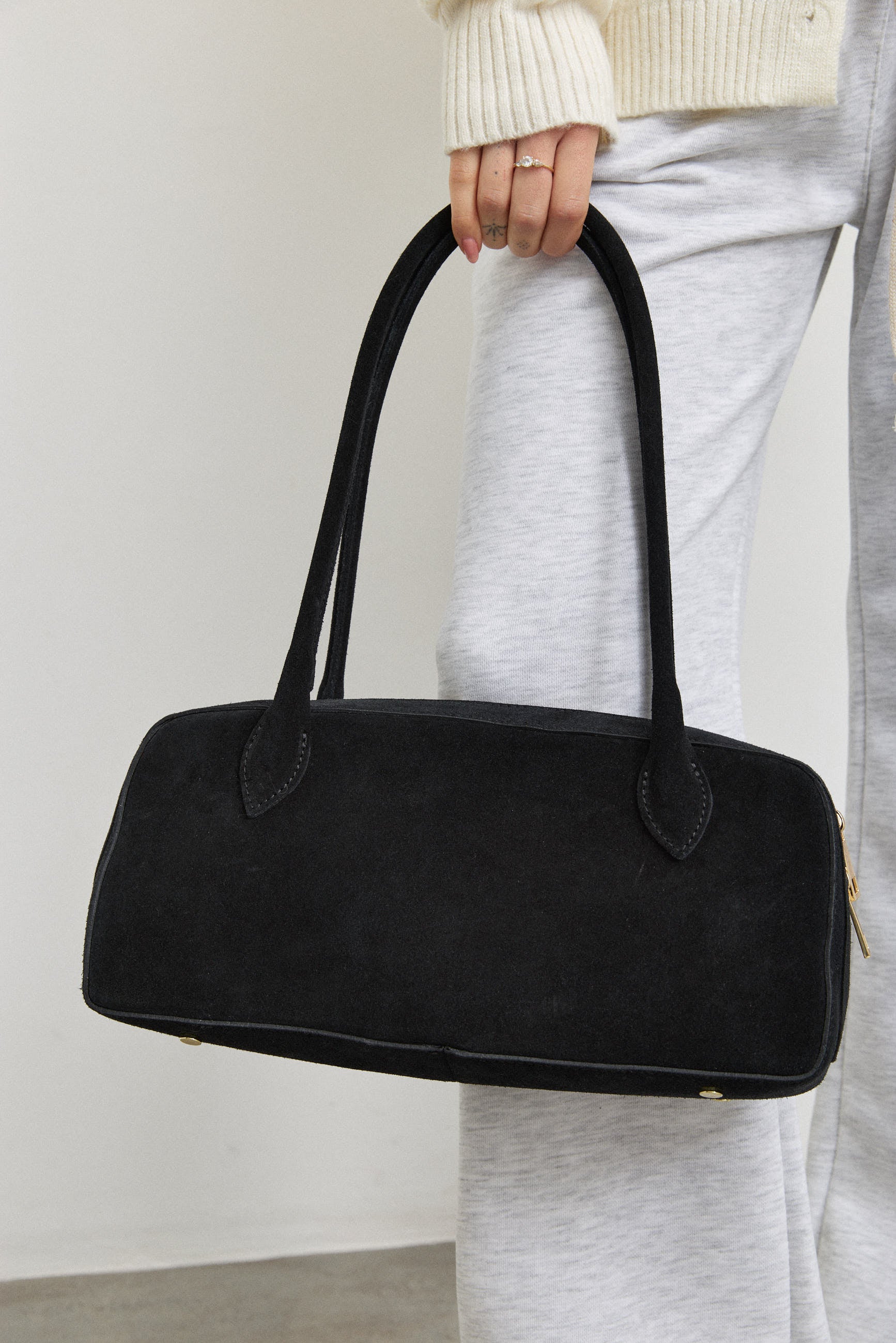 תיק עור נעמי שחור