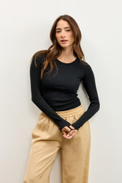 חולצת ריב ניקי שחור