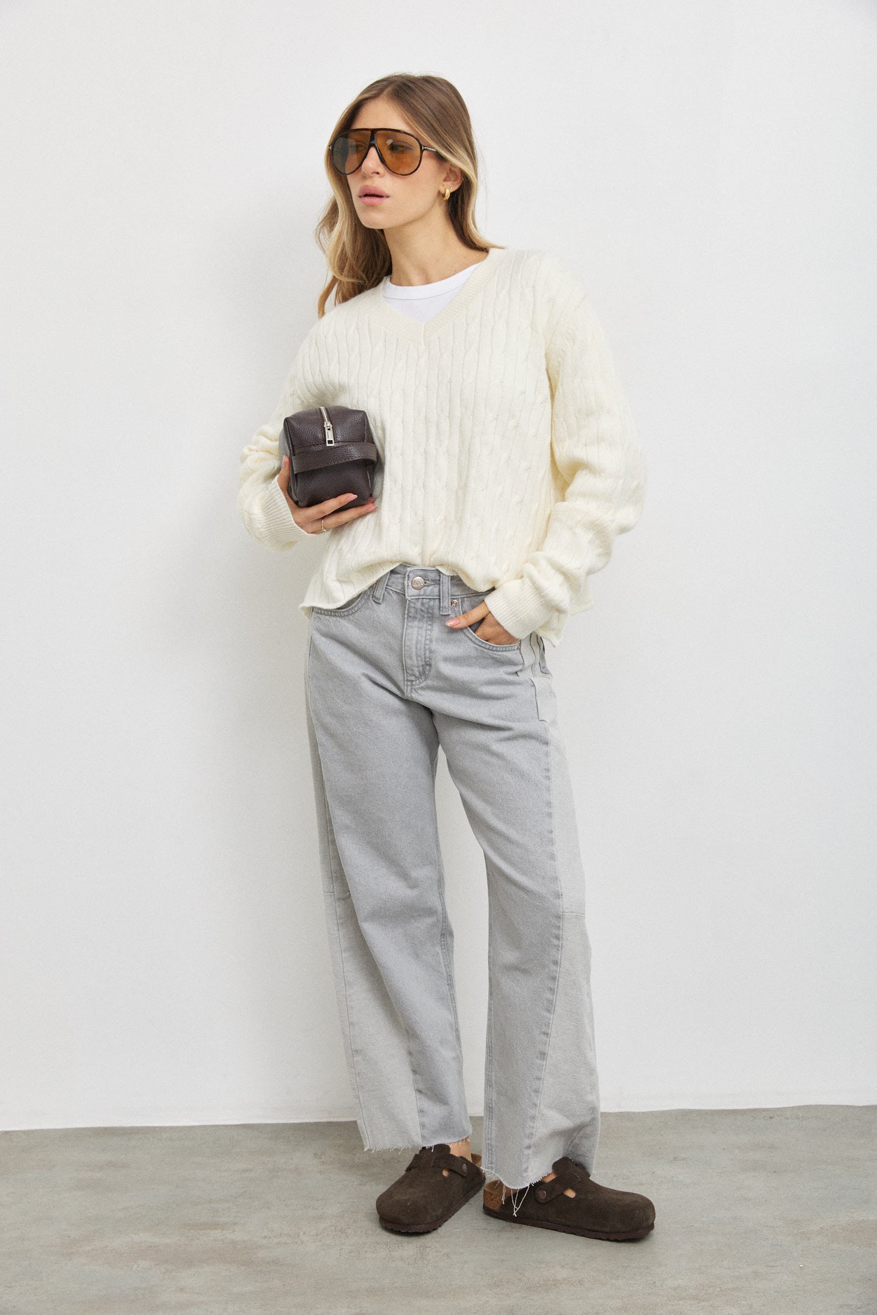 ג׳ינס RIDER BARREL DUSK GRAY