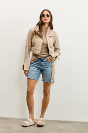 סריג ניקי ריב מוקה