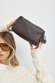 תיק עור סיון חום