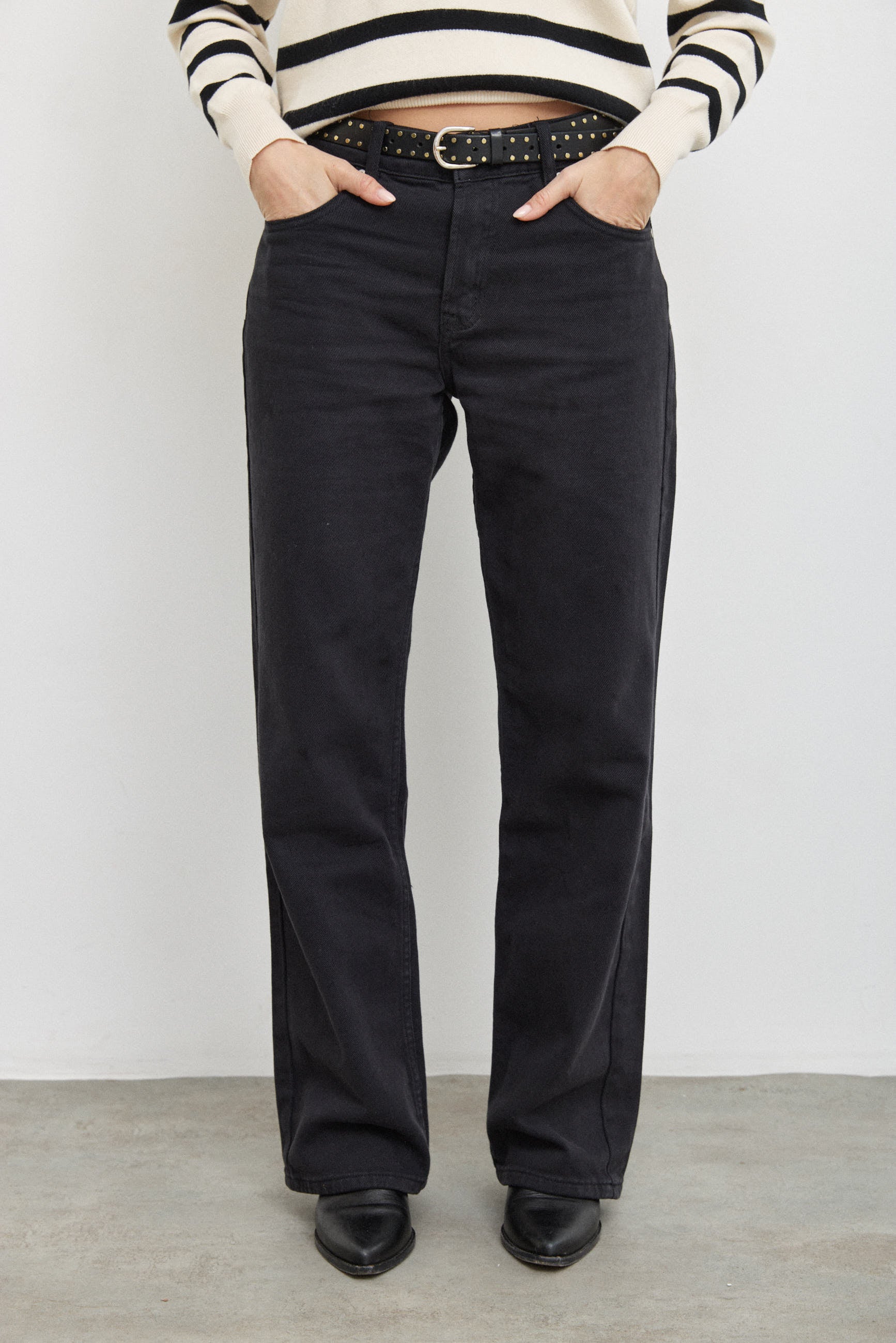 UTR ג׳ינס LATITE CROW BLACK שחור