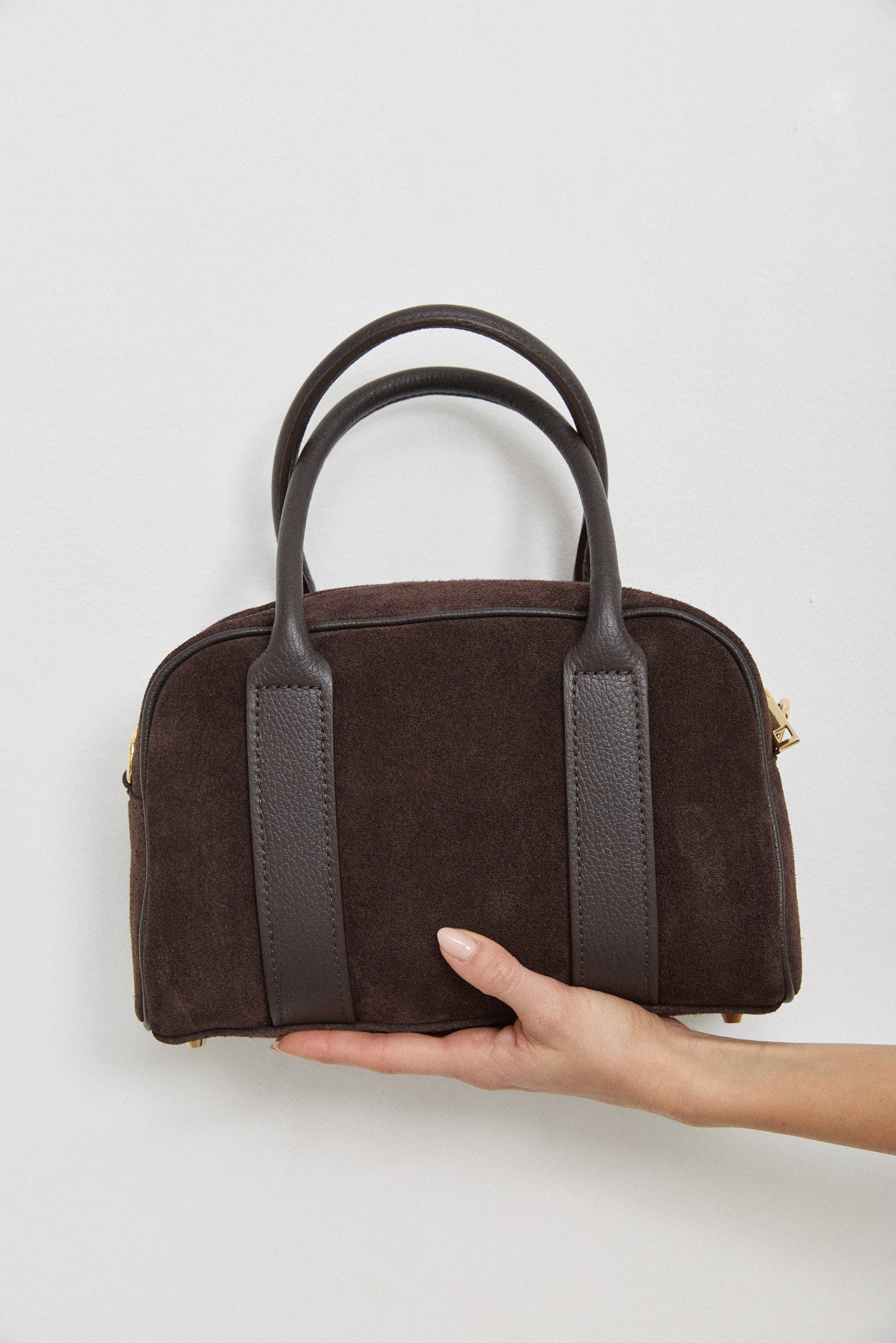 תיק עור בלה חום