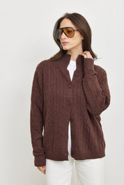 קרדיגן סריג ג׳וליה חום