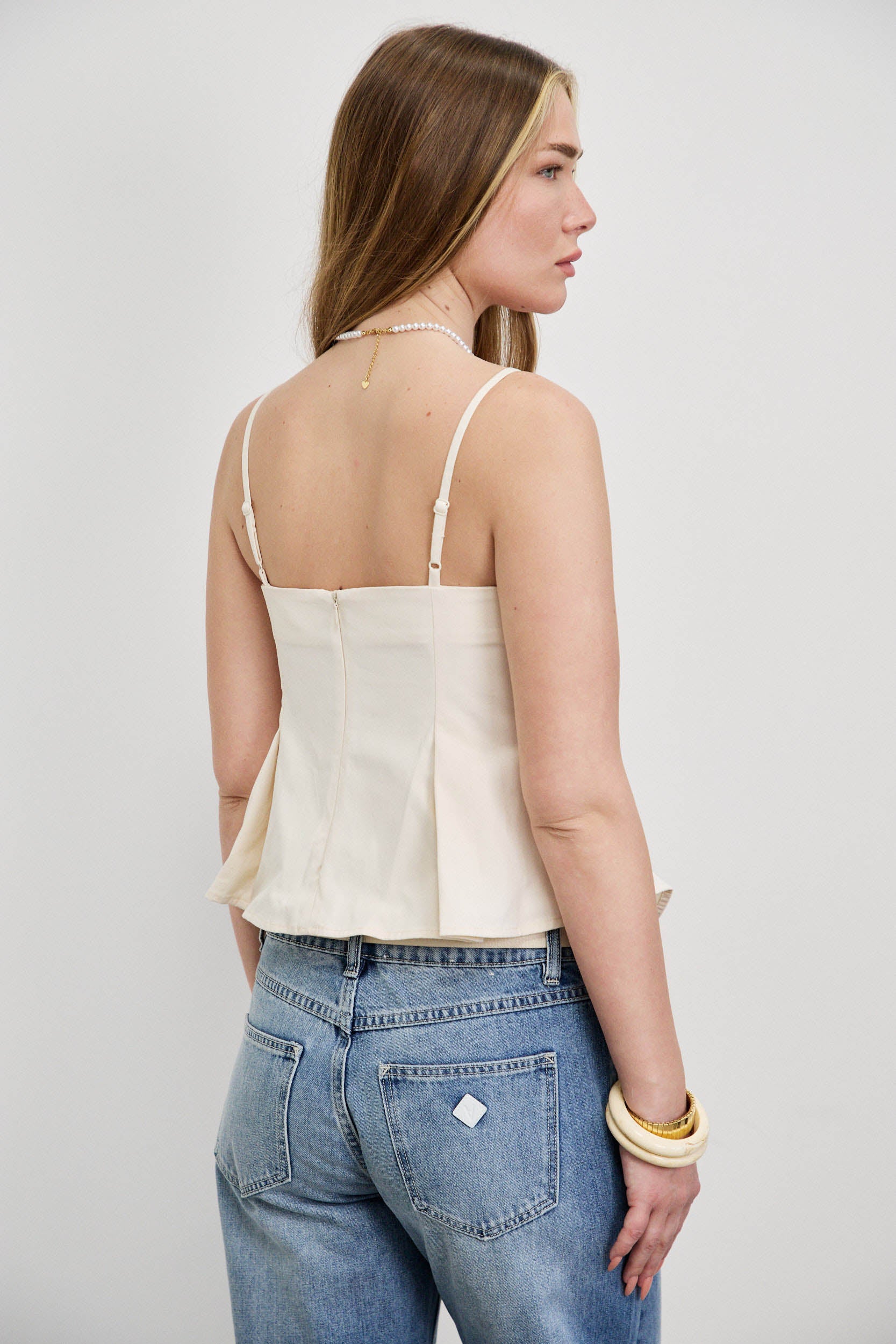 גופיית לומינה קוטור שמנת